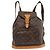 Louis Vuitton Vintage Montsouris Monogram Canvas GM Marron
