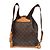 Louis Vuitton Vintage Montsouris Monogram Canvas GM Marron - vue 2