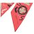 Hermès Hermes Twilly Kelly en Perles Scarf Pink - Ansicht 2