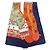 Hermès Lenço de seda Hermes Carre 90 L'ATLANTIDE Multicor Azul marinho - vista 6