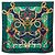 Hermès Foulard Hermes Carre 90 L'INSTRUCTION DU ROY Multicolore Verde