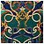 Hermès Foulard Hermes Carre 90 L'INSTRUCTION DU ROY Multicolore Verde - vista 2