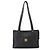 MCM Visetos Logogram Tote Handtasche Schwarz