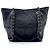 Chanel CC Crave Quilted Glazed Caviar Preto
