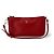 Prada Mini de piel Saffiano con cremallera Roja