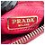 Prada Mini de piel Saffiano con cremallera Roja - vista 6