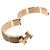 Hermès Hermes Clic H GM Bangle Brown Golden - view 4