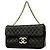 Bolsa de Ombro com Corrente Chanel Matelassé Preto