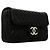 Bolsa de Ombro com Corrente Chanel Matelassé Preto - vista 2