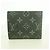 Louis Vuitton Monogram Eclipse Portefeuille Marco NM Wallet Schwarz - Ansicht 8