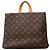 Louis Vuitton Monogram Shopper Tote MM Brown - view 8