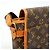 Bolsa de Ombro Louis Vuitton Monogram Gibeciere GM Marrom - vista 11