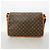 Bolsa de Ombro Louis Vuitton Monogram Gibeciere GM Marrom - vista 12