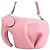 Bolso de hombro mini Elephant de piel Loewe Rosa