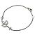 Harry Winston Lily Cluster Mini Armband Silber