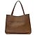Sac cabas en cuir Gucci Horsebit 1955 Marron - vue 3