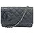 Portafoglio a catena Chanel Cambon Line Nero