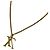 Louis Vuitton Collier LV Upside Down Necklace Dorado - vista 2