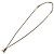 Louis Vuitton Collier LV Upside Down Necklace Dorado - vista 4