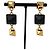 Hermès Hermes Discoforble Medor Stud Drop Earrings Golden - view 2