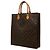 Bolsa Louis Vuitton Monogram Sac Plat Marrom Monograma - vista 2
