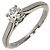Cartier Solitär-Diamantring aus Platin