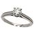 Cartier Solitär-Diamantring aus Platin - Ansicht 2