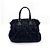 Prada Gaufre Convertible Tessuto Large Negro - vista 2