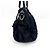 Prada Gaufre Convertible Tessuto Large Negro - vista 3