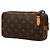 Louis Vuitton Monogram Pochette Marly Bandoulière Castaño - vista 2