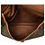 Bolso de hombro Louis Vuitton Monogram Saumur 35 Castaño - vista 10