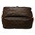 Bolso de hombro Louis Vuitton Monogram Saumur 35 Castaño - vista 3