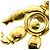 Broche Chopard Happy Diamonds Crown Pin en oro amarillo de 18K - vista 6