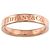 Autre Marque Tiffany & Co. Ring Band aus 18K Roségold - Ansicht 2