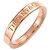 Autre Marque Tiffany & Co. Ring Band aus 18K Roségold - Ansicht 4