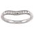 Autre Marque Anello Fascia Curva Tiffany & Co. in Platino 950 - Ansicht 2