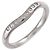 Autre Marque Anello Fascia Curva Tiffany & Co. in Platino 950 - Ansicht 5