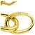 Autre Marque Orecchini a clip Double Loop Tiffany & Co. in oro giallo 18K - vista 5