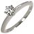 Autre Marque Tiffany & Co. Platin-Solitär-Diamantring