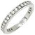 Autre Marque Anello Tiffany & Co. Full Circle con diamanti a canale in platino