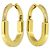 Autre Marque Tiffany & Co. Rock Medium Diamant-Creolen - Ansicht 2