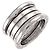 Bulgari Anillo Bvlgari B-ZERO1 de 4 bandas en oro blanco de 18K