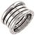 Bulgari Anillo Bvlgari B-ZERO1 de 4 bandas en oro blanco de 18K - vista 4
