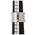Bulgari Anello Bvlgari BVLGARI B-ZERO1 a 5 bande in oro bianco - vista 6