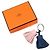 Hermès Chaveiro Hermes Carmen Unodos Charm Prata Rosa Azul - vista 2
