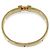 Bracciale Hermès Clic H GM D'oro Giallo - vista 3