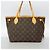 Saco Tote Louis Vuitton Monogram Neverfull PM Marrom - vista 12