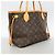 Saco Tote Louis Vuitton Monogram Neverfull PM Marrom - vista 2