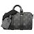 Bolsa Louis Vuitton Monogram Eclipse Reverse Keepall Bandoulière 25 Marrom Preto