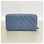 Chanel Matelassé Lambskin Long Wallet Blue - view 10